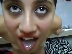 amateur brazilian girl gives blowjob