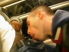 Suckin&amp;#039; Black Dick On The Subway