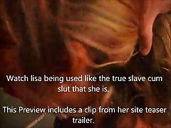 slave lisa dvd and site teaser