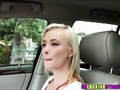 Blondie Maddy gets hammered in the car