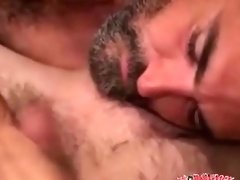 Gaystraight mature gets a sticky facial