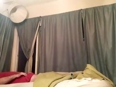 Man Masturbates In Bed At Night