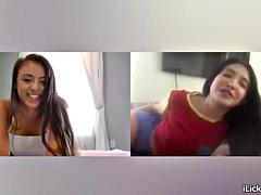 Gia Derza Views Jane Wilde Fisting Her Ass Remotely