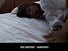 gets cum on big ass uniform her snapchat - bambi18xx