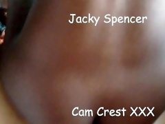 Cam Crest Pounds Jacky Spencer from behind