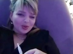 Public smoking in restourant and toilet play big boobs