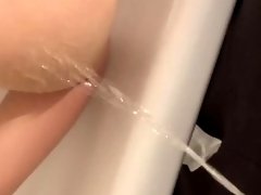 Pissing on sexy teen