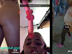 fucking teens on snapchat and tiktok compilation