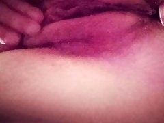 Hairy bbw inserts buttplug while farting and moaning